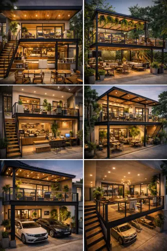 Mezannine Cafe Modern di Sepatan